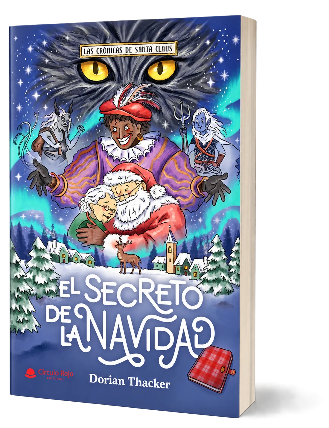 El secreto de la Navidad: vista con hojas a la derecha